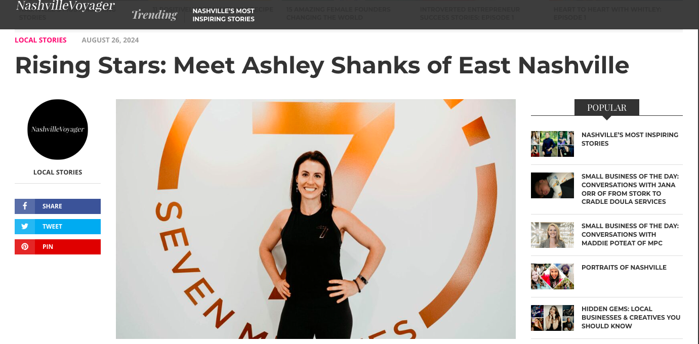 East Nashville Gym Owner feature